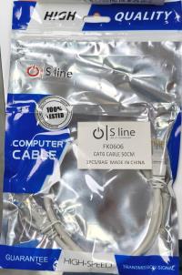 S-Line CAT6 PATCH KABLO FK0606  0.60CM ETRE CAT6 KABLO
